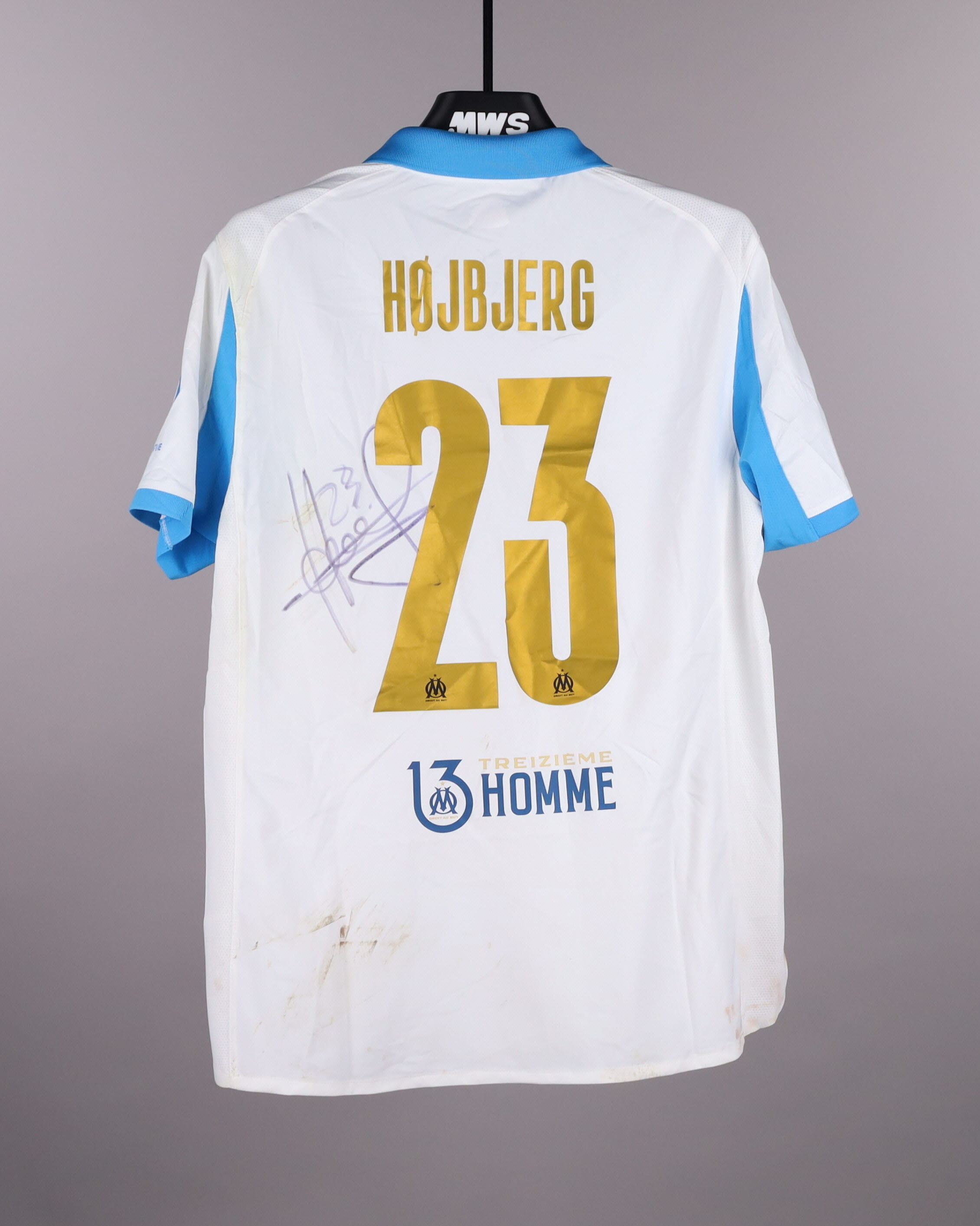 Pierre-Emile Højbjerg Olympique de Marseille shirt