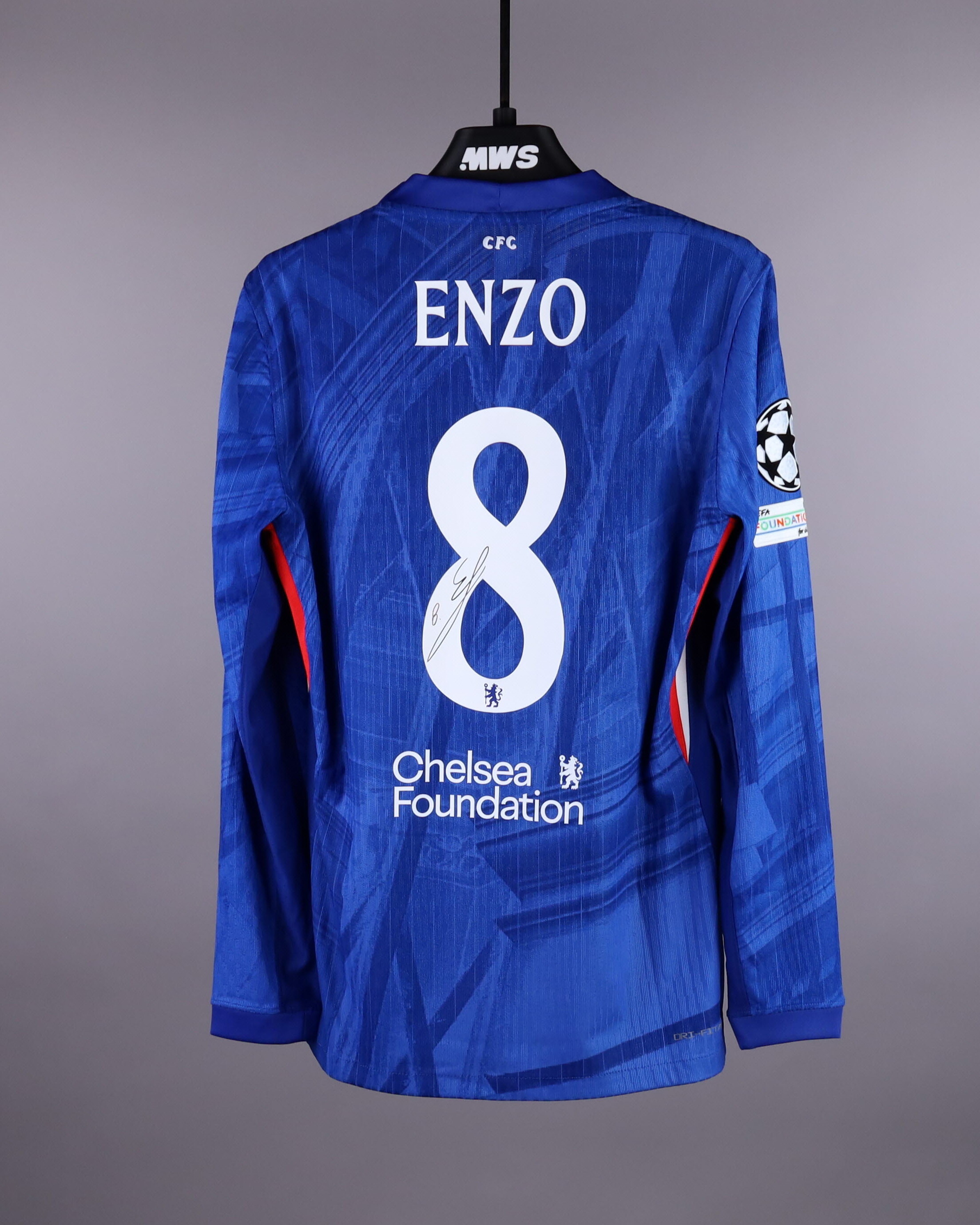 Enzo Fernández | Chelsea - FC Barcelona | MatchWornShirt