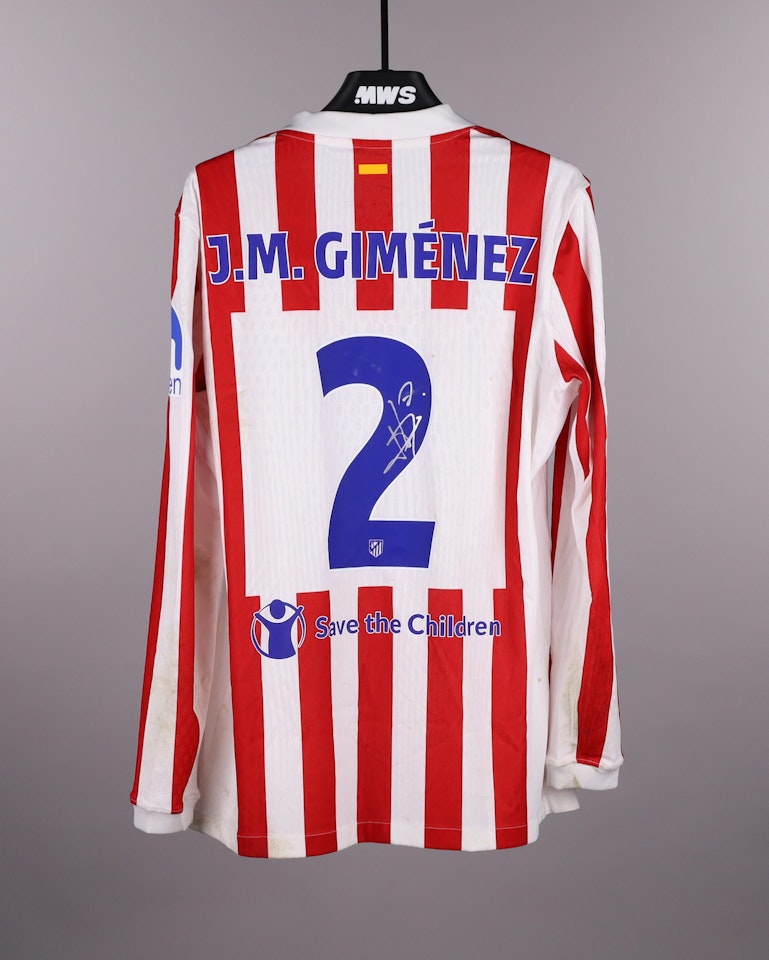 José María Giménez de Vargas Atlético de Madrid jersey