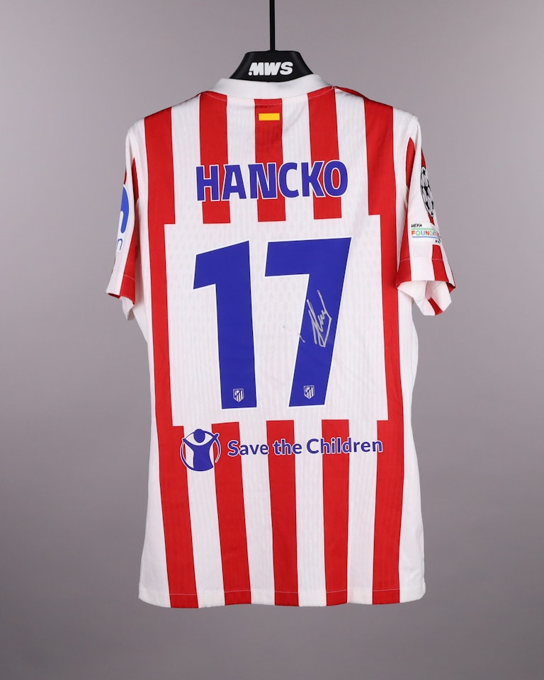 Shirt van Dávid Hancko Atlético de Madrid