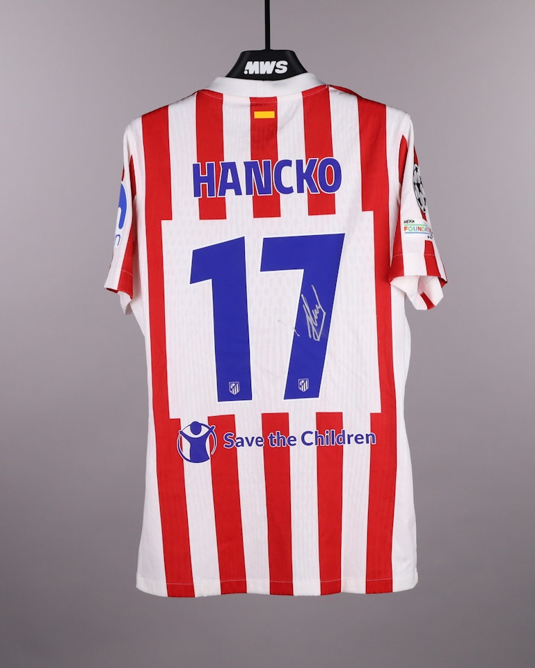 Shirt van Dávid Hancko Atlético de Madrid