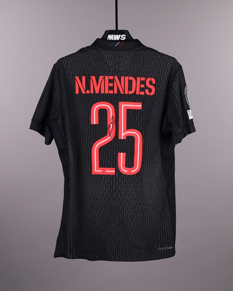 Nuno Mendes Paris Saint-Germain shirt