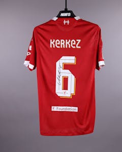 Milos Kerkez Liverpool shirt