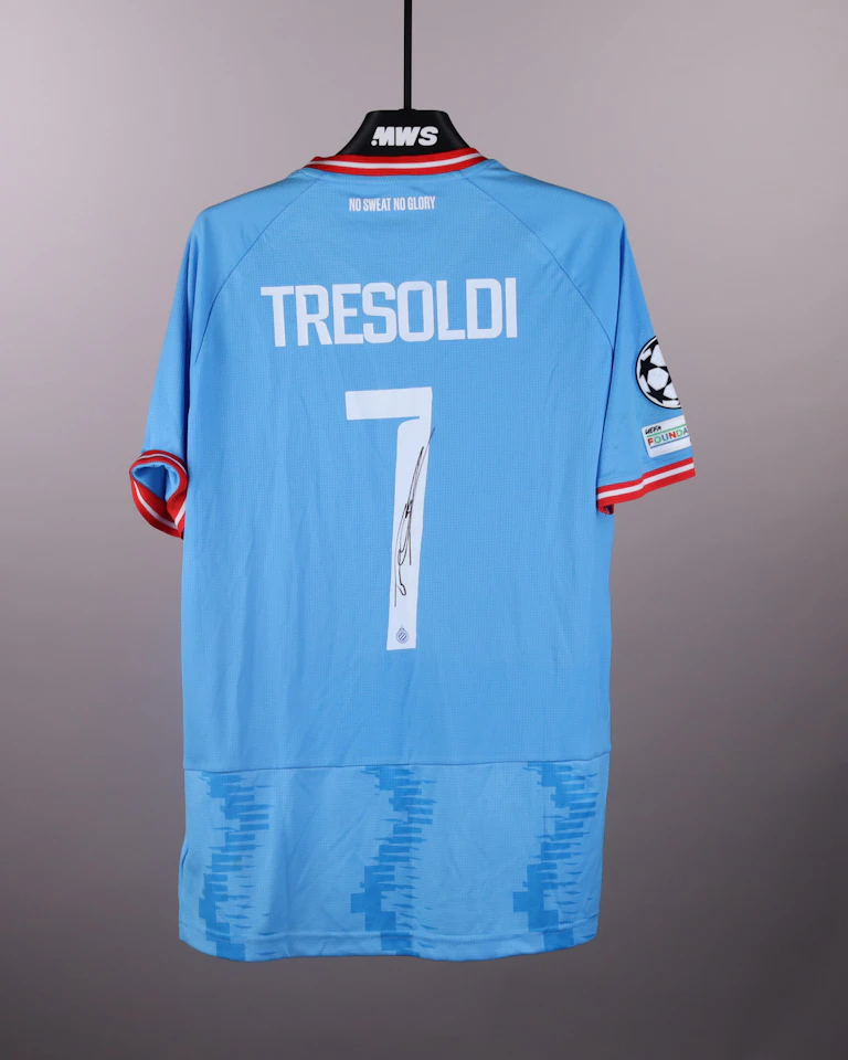 Nicolo Tresoldi Club Brugge jersey