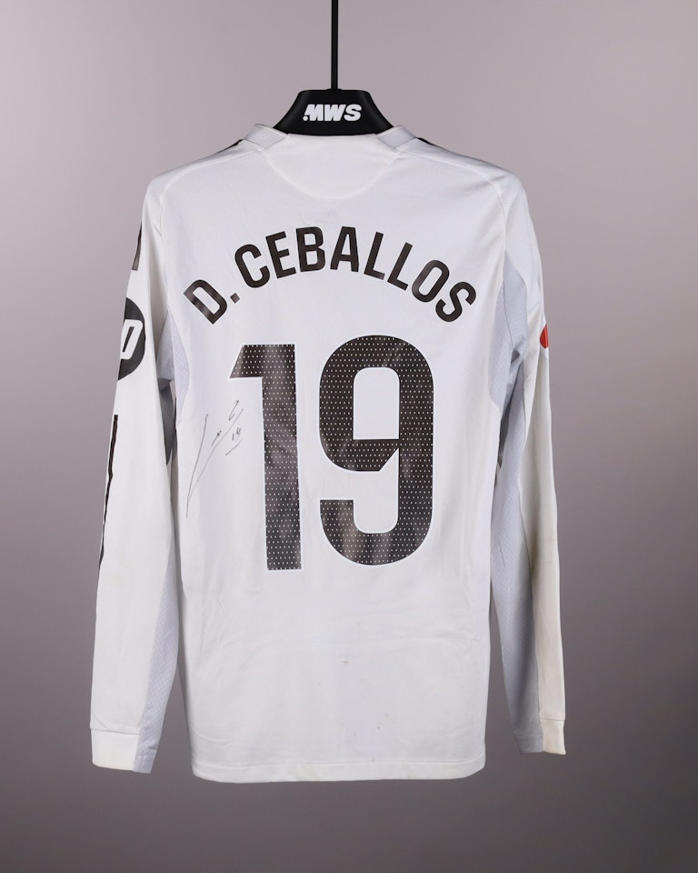 Daniel Ceballos Real Madrid shirt