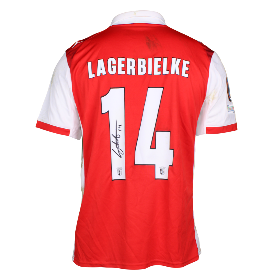 Gustaf Lagerbielke SC Braga camisa.