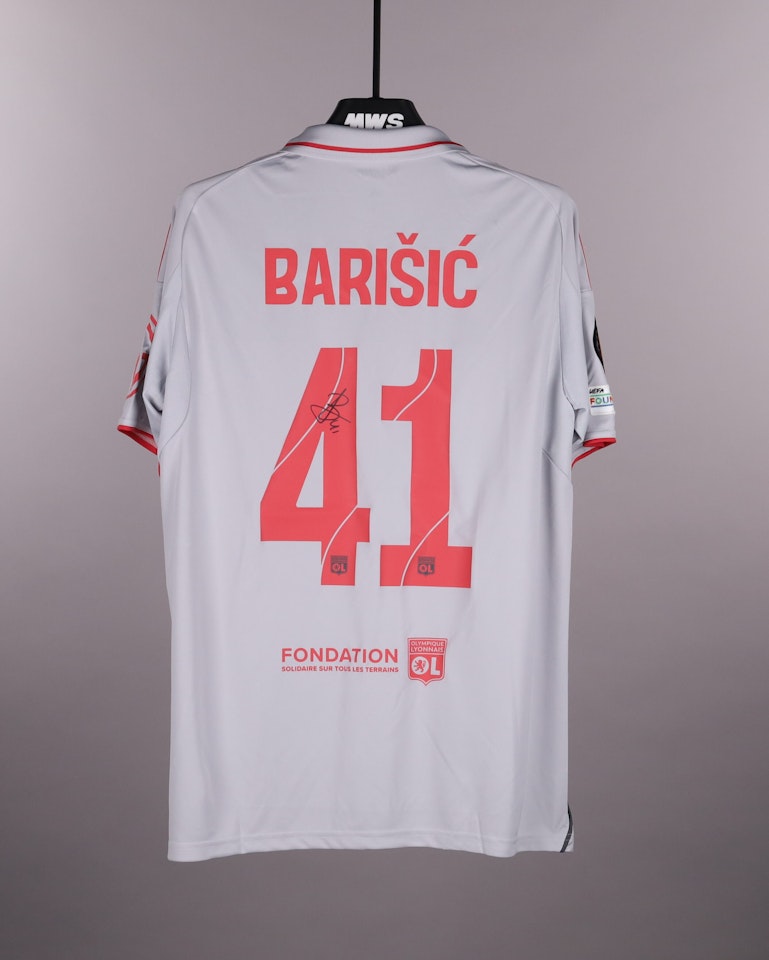 Teo Barišić Olympique Lyonnais shirt