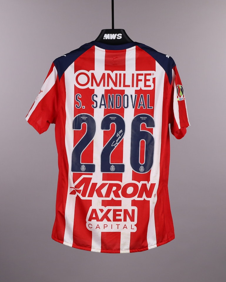 Chivas Guadalajara 팀의 Santiago Sandoval Loboa 셔츠