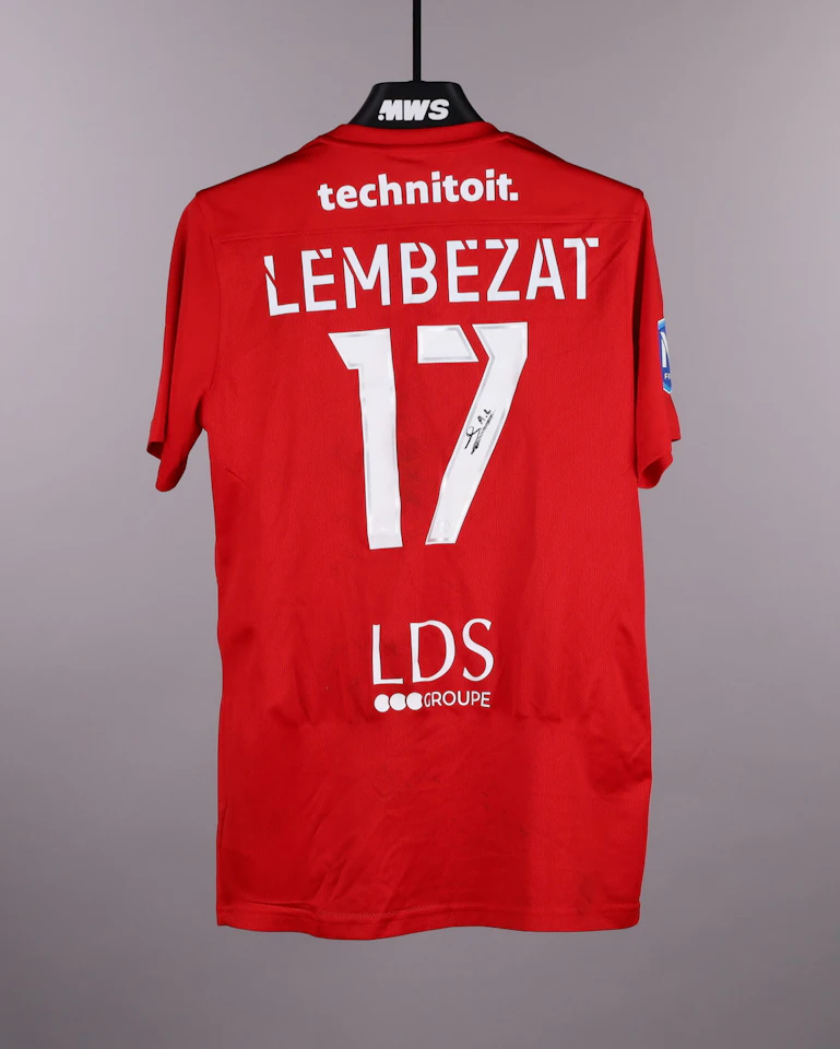 来自Dijon FCO的Adel Lembezat球衣