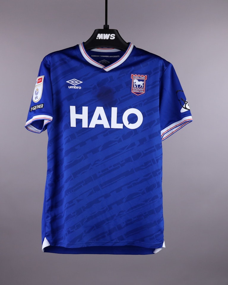 George Hirst Ipswich Town shirt