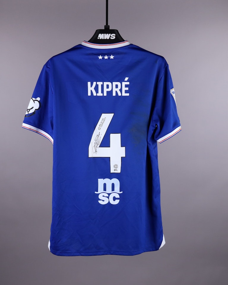 Cedric Kipre Ipswich Town shirt