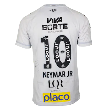 Neymar da Silva Santos Junior Santos jersey