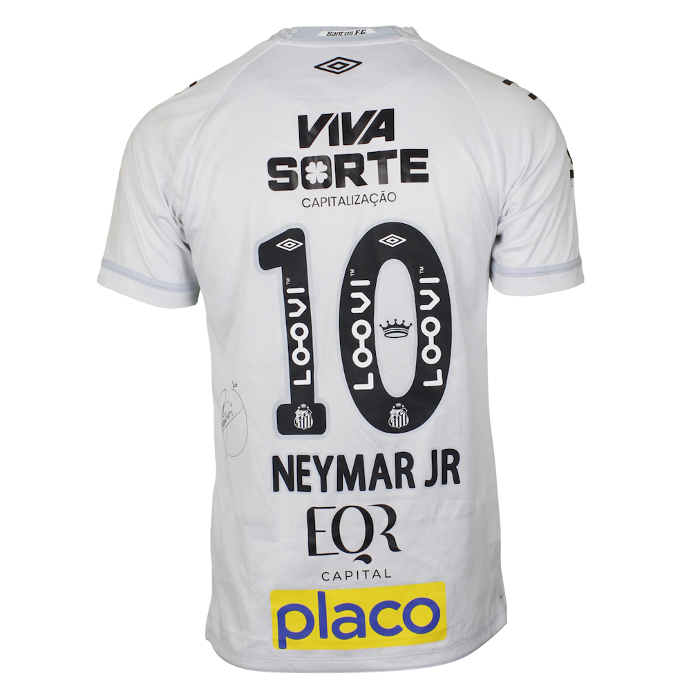 Neymar | Santos - Sport Recife | MatchWornShirt