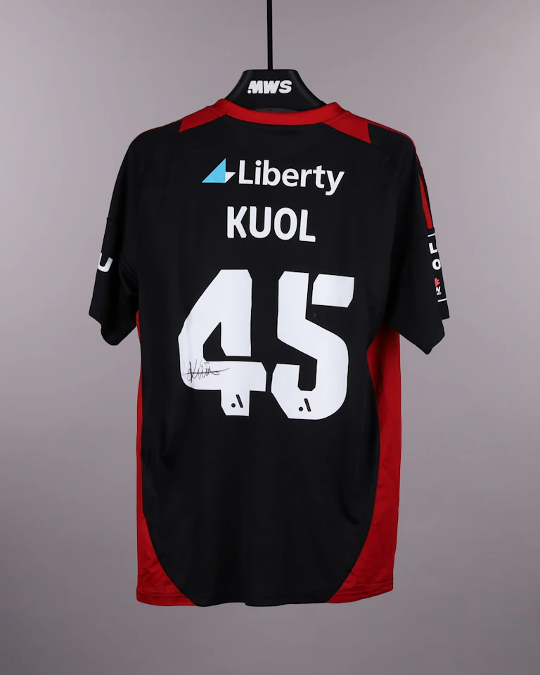 来自Western Sydney Wanderers的Alou Kuol球衣
