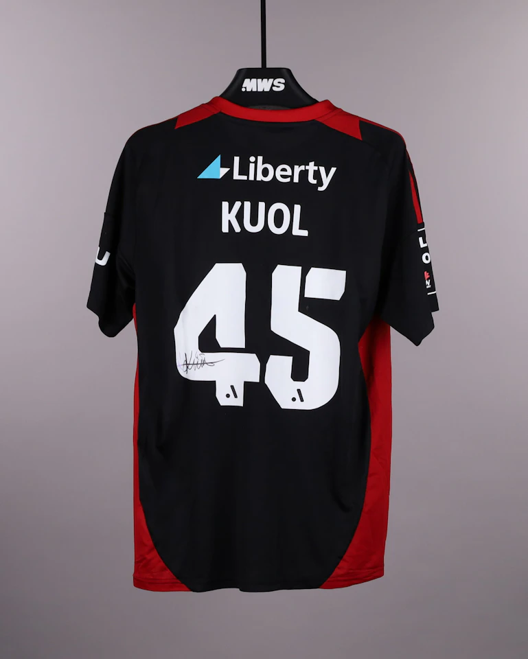 来自Western Sydney Wanderers的Alou Kuol球衣