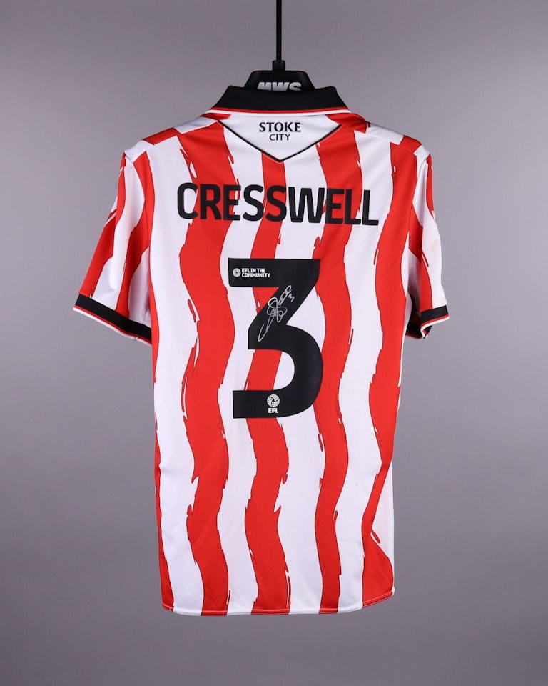 Aaron Cresswell Stoke City shirt
