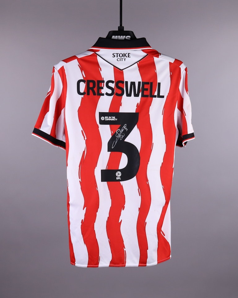 Aaron Cresswell Stoke City shirt