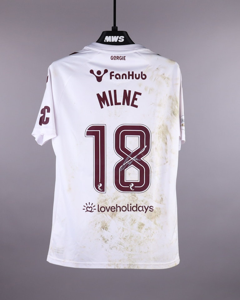 Harry Milne Heart of Midlothian のシャツ