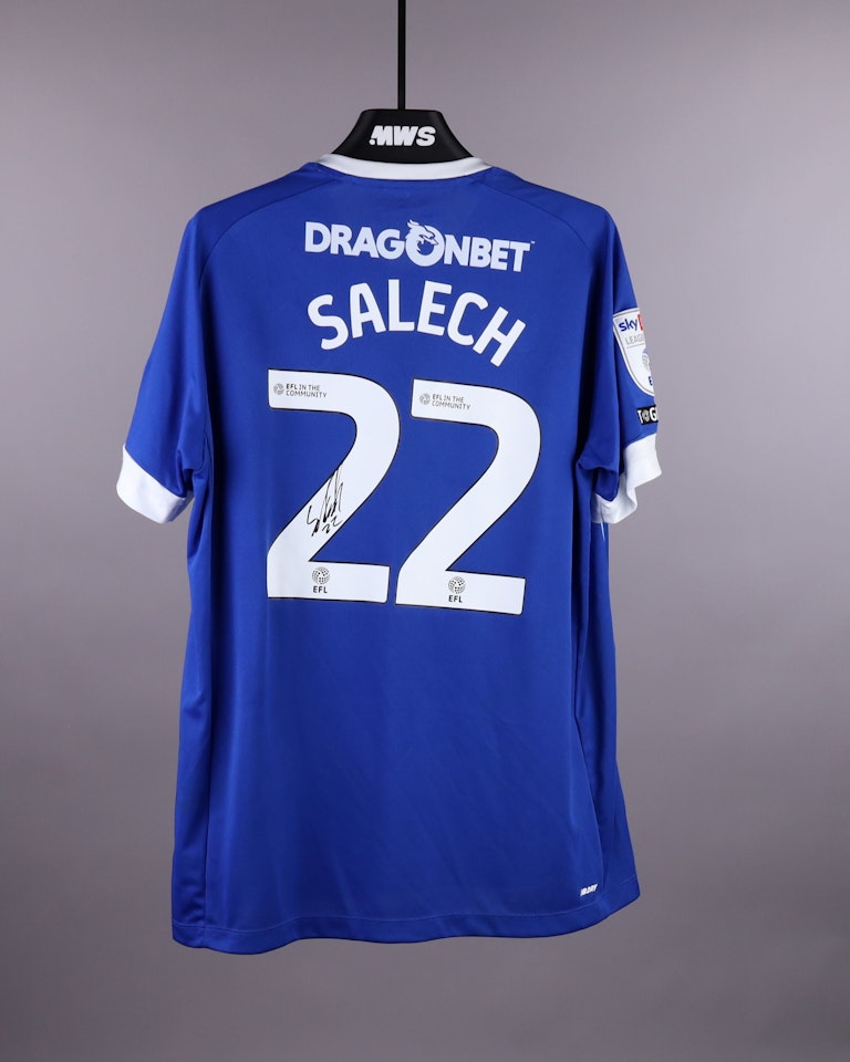 Yousef Salech Cardiff City FC shirt