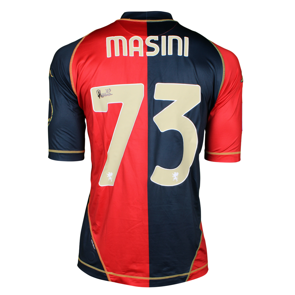 Genoa CFC 팀의 Patrizio Masini 셔츠