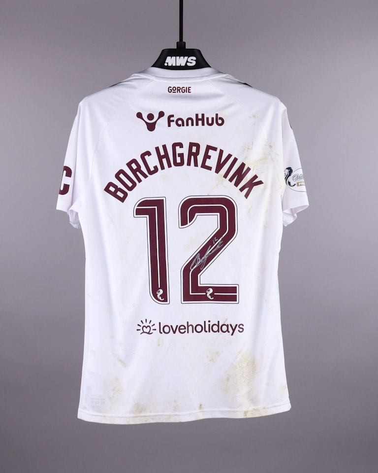Christian Dahle Borchgrevink Heart of Midlothian shirt