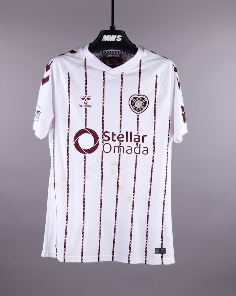 Christian Dahle Borchgrevink Heart of Midlothian shirt