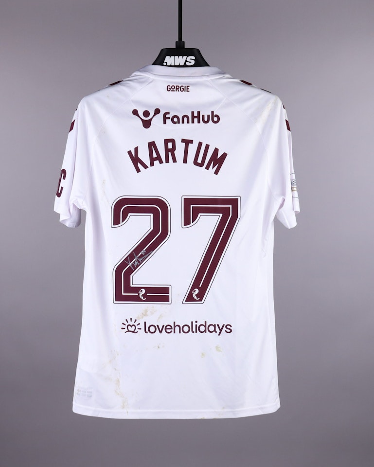 Sander Kartum Heart of Midlothian shirt
