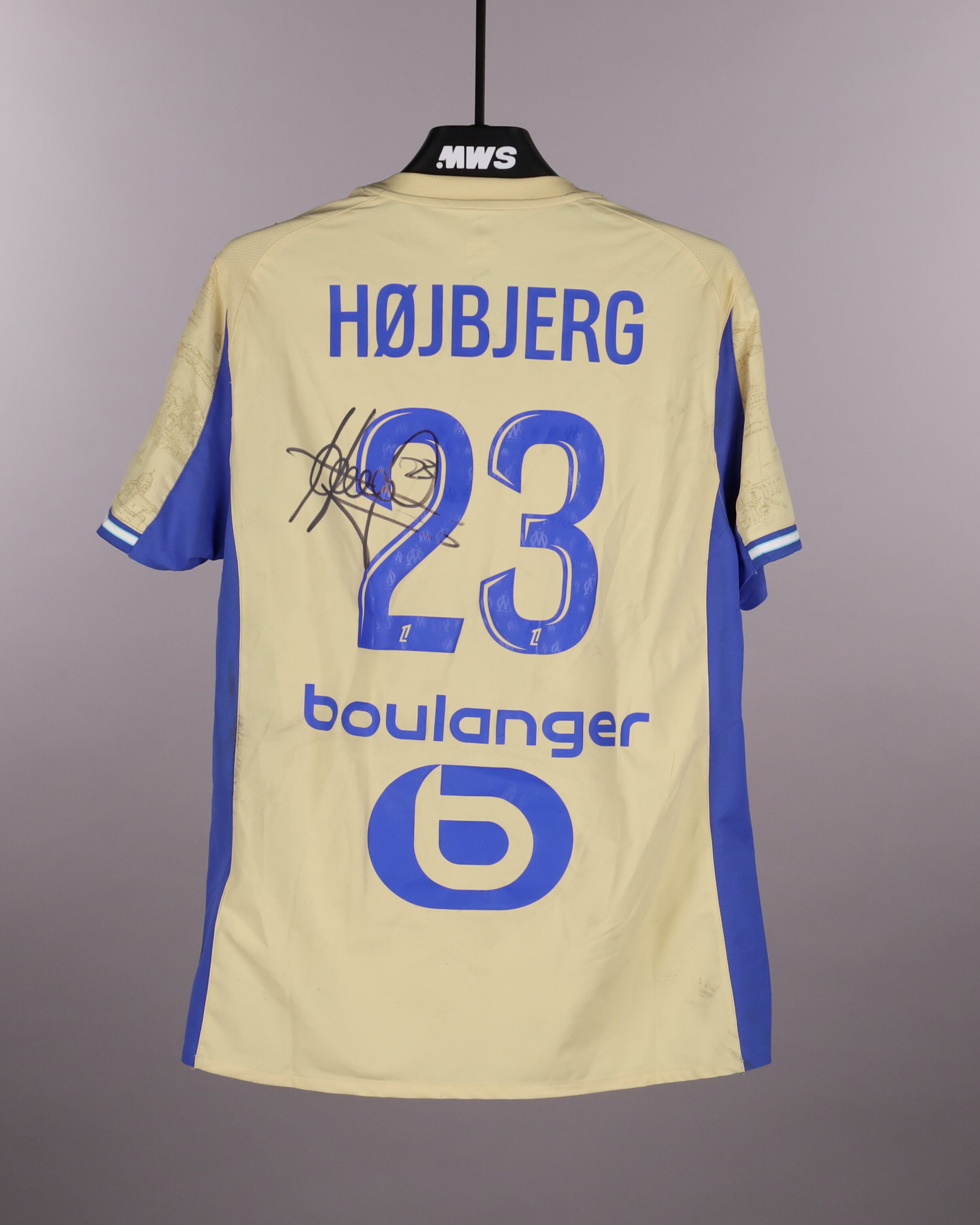Pierre-Emile Højbjerg Olympique de Marseille shirt