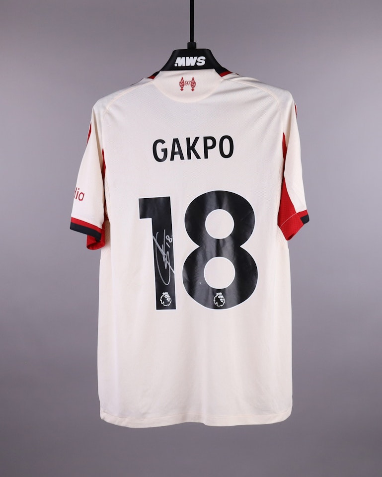 Cody Gakpo Liverpool shirt