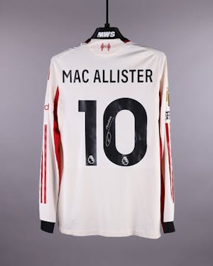 Alexis Mac Allister Liverpool shirt