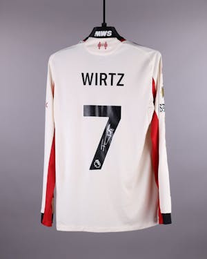 Florian Wirtz Liverpool shirt