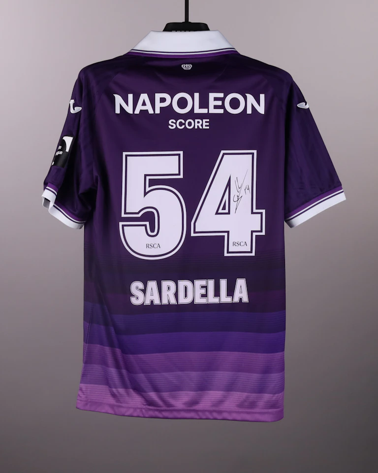 Killian Sardella  RSC Anderlecht shirt