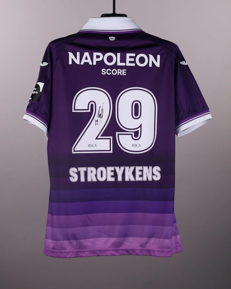 Mario Stroeykens RSC Anderlecht shirt