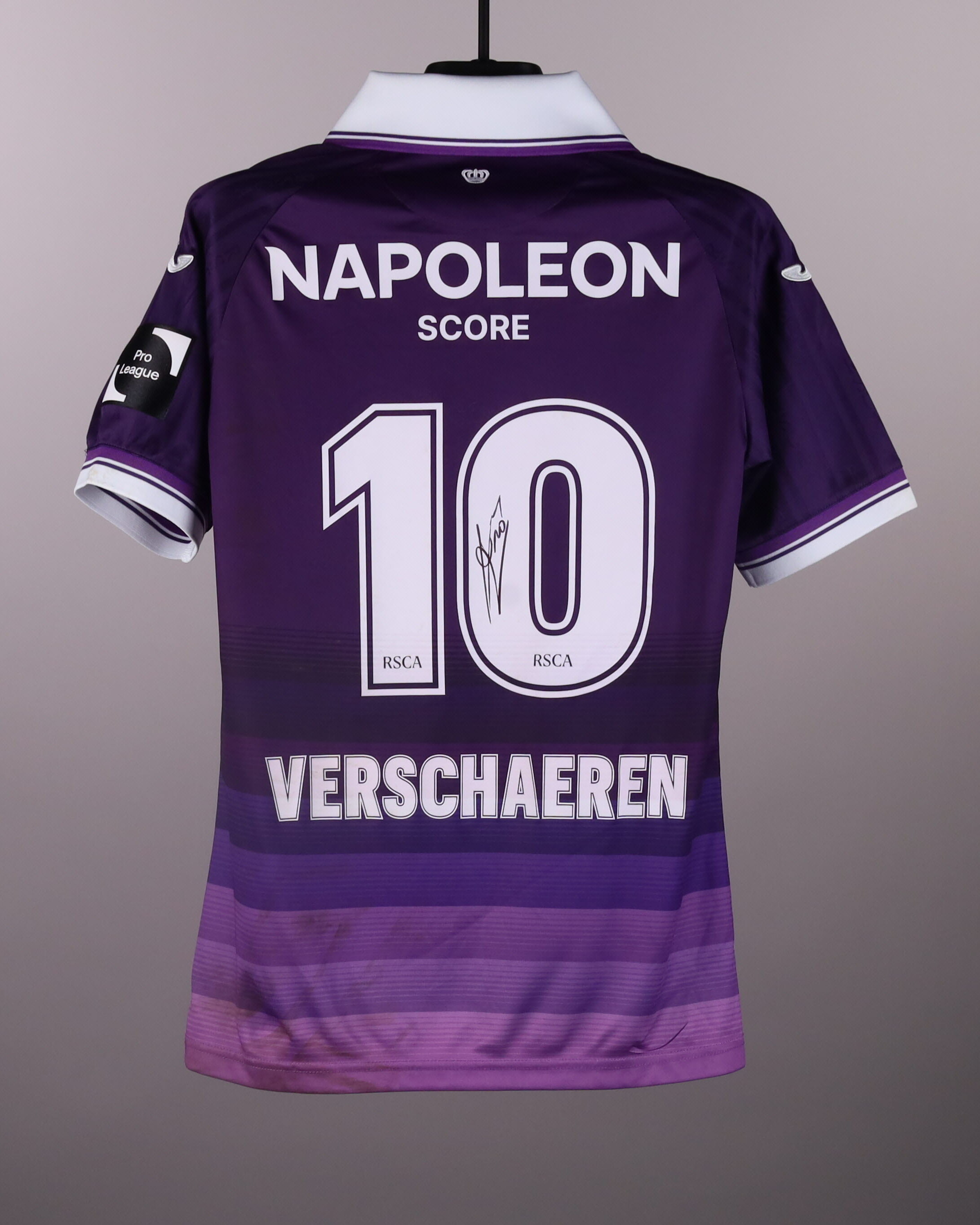 Yari Verschaeren RSC Anderlecht shirt