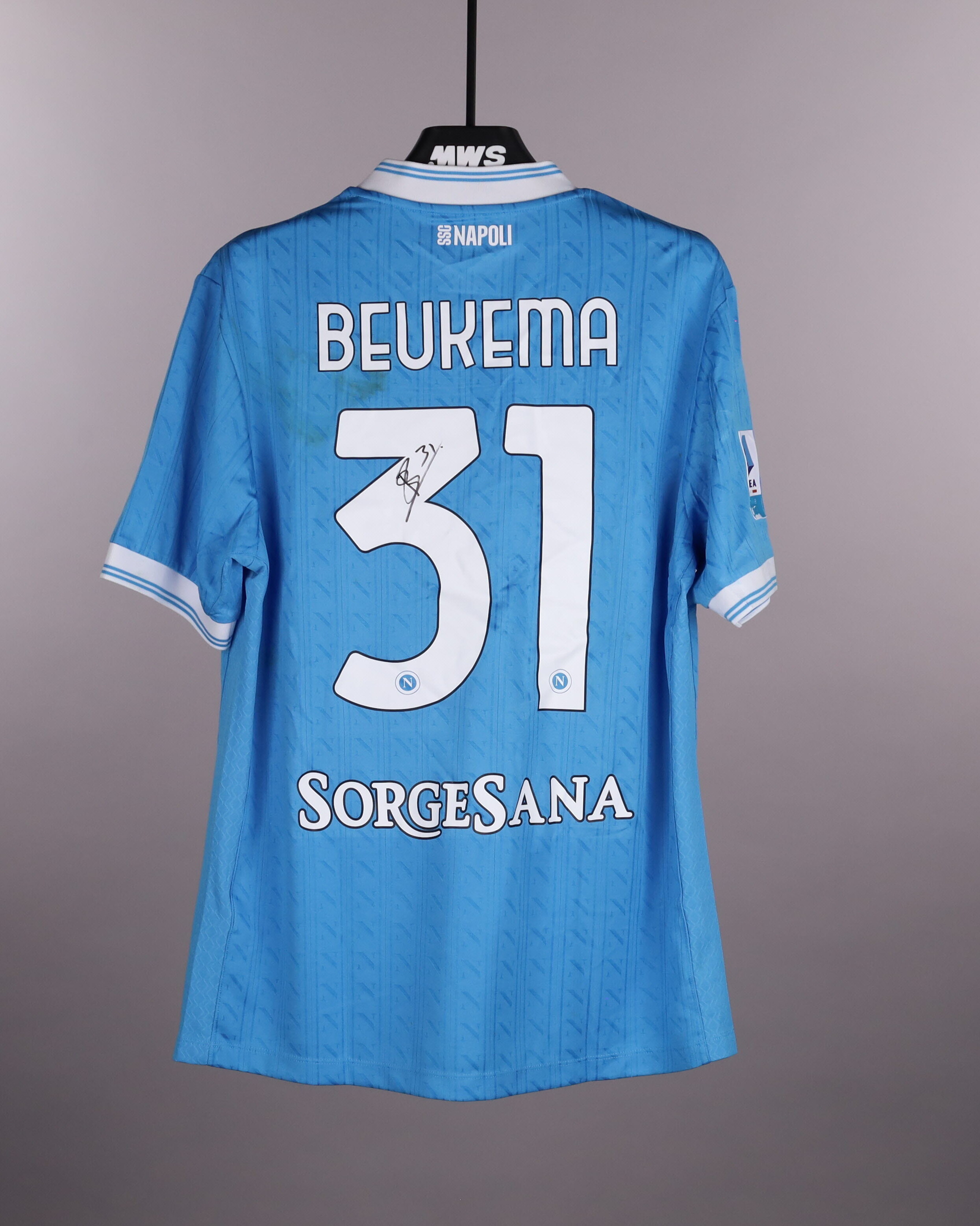 Sam Beukema SSC Napoli shirt