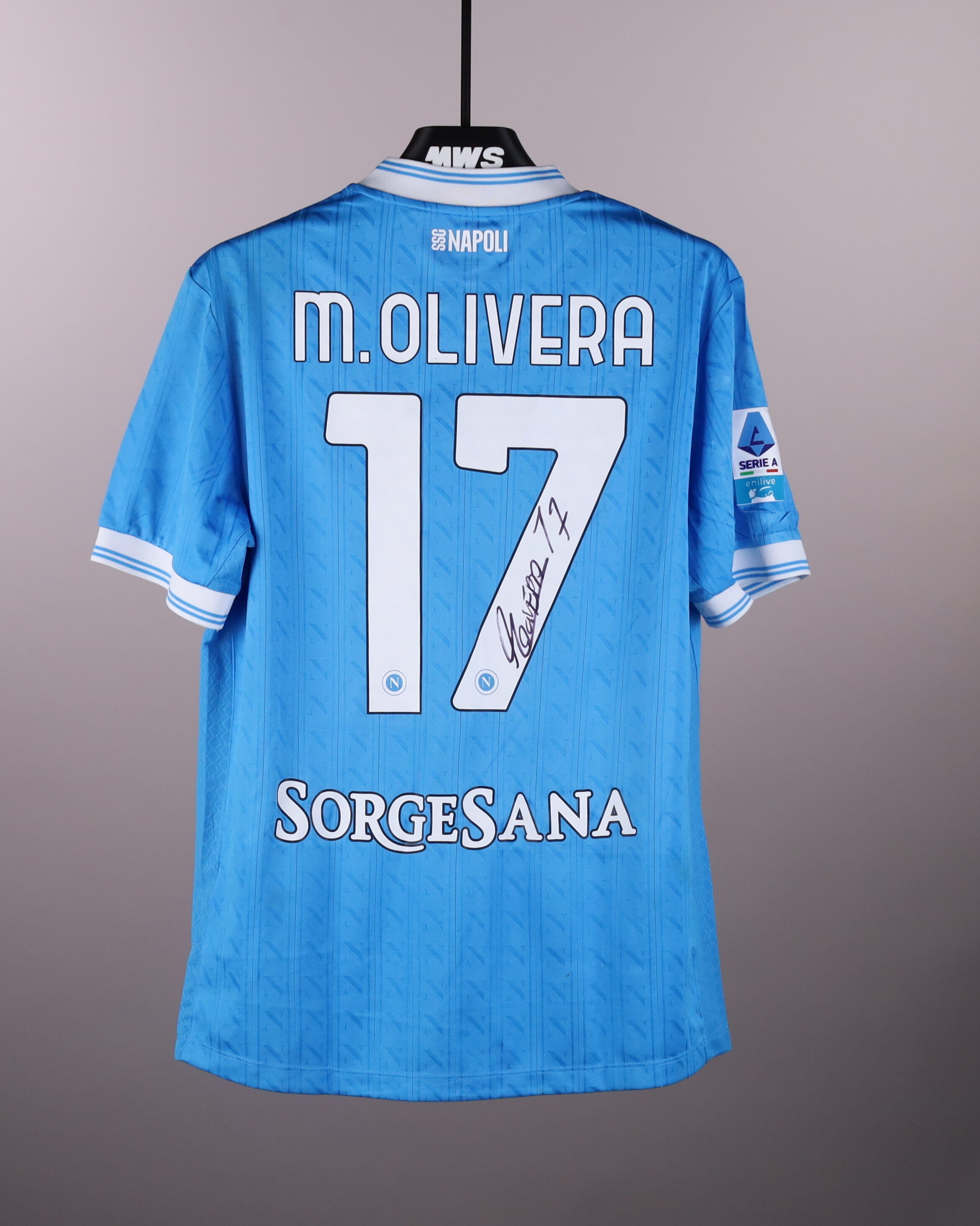 Mathías Olivera SSC Napoli shirt