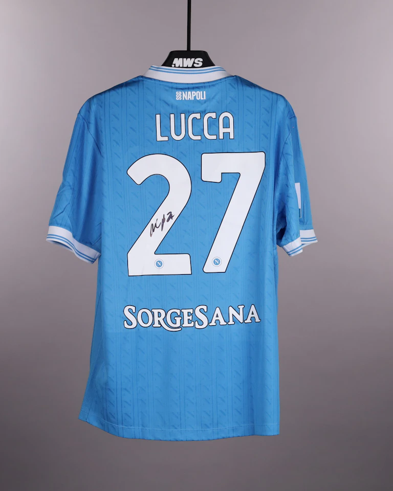 Lorenzo Lucca SSC Napoli shirt