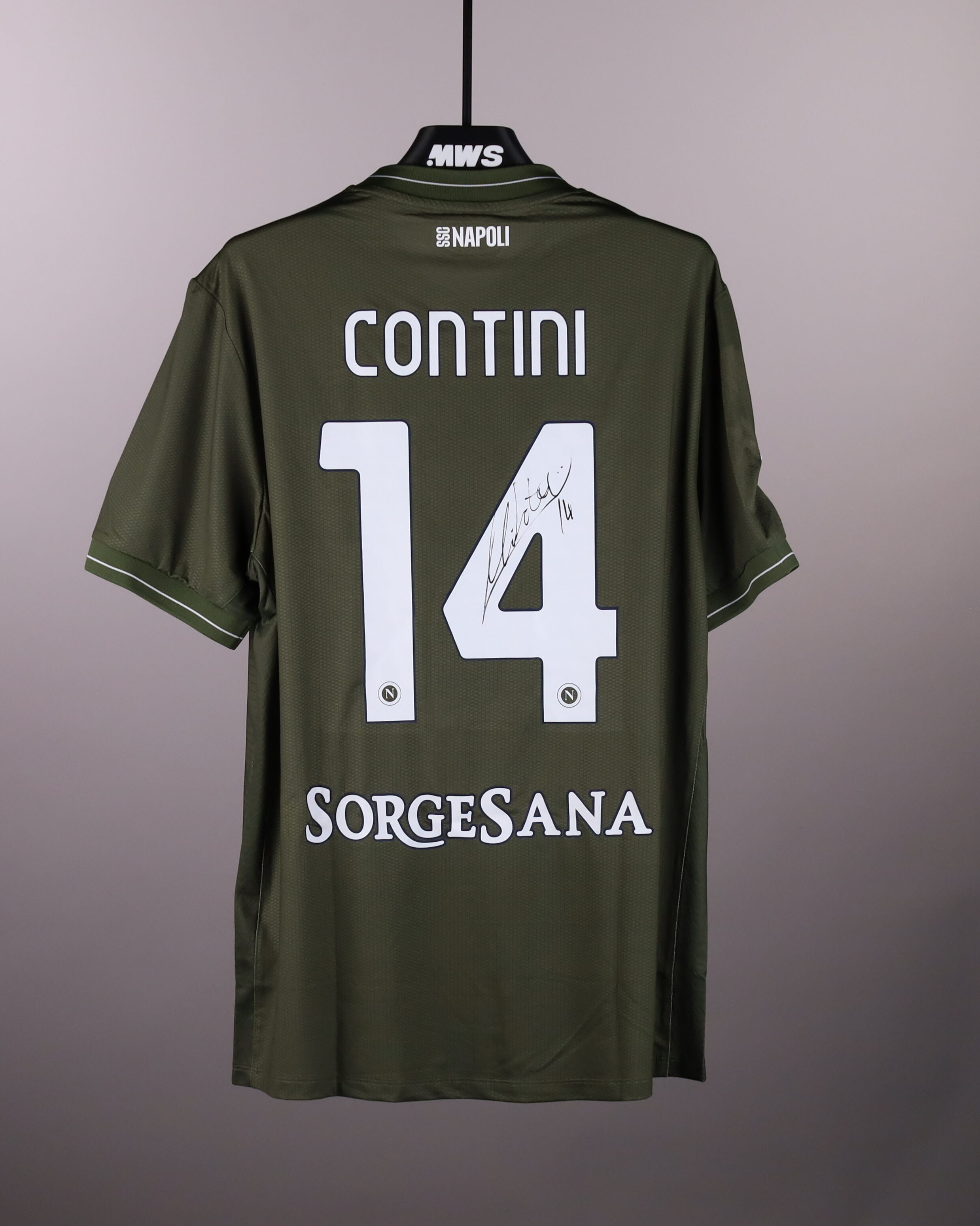 Nikita Contini Baranovsky SSC Napoli shirt