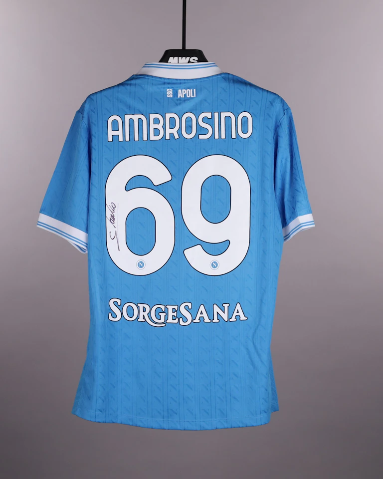 Giuseppe Ambrosino SSC Napoli shirt