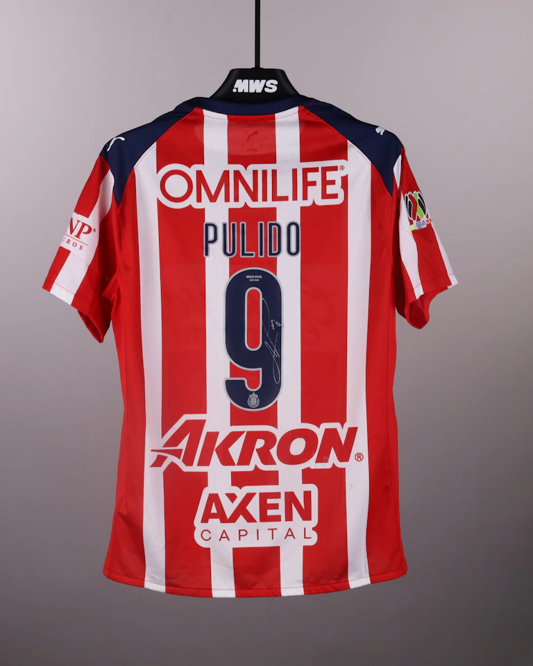 来自Chivas Guadalajara的Alan Pulido Izaguirre球衣