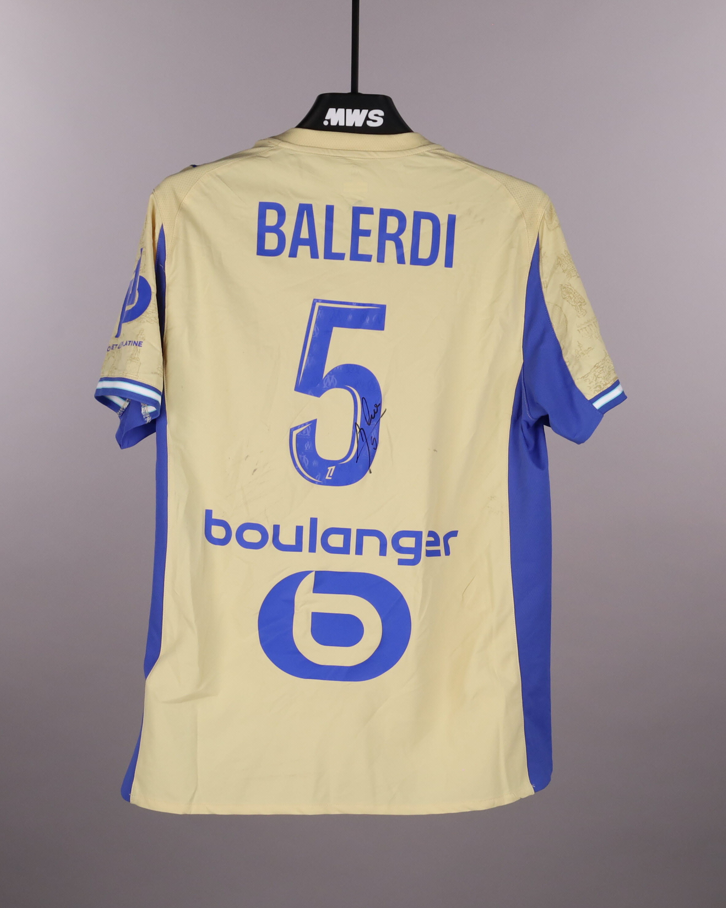 Leonardo Balerdi Olympique de Marseille shirt