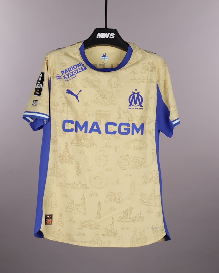 Leonardo Balerdi Olympique de Marseille shirt