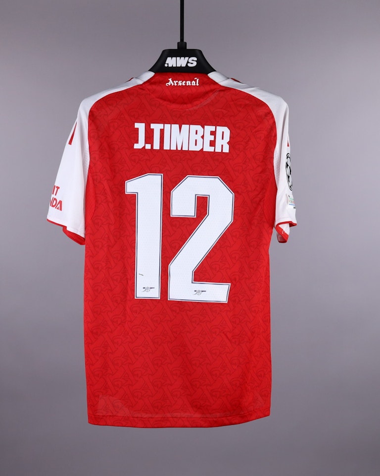 Jurriën Timber Arsenal shirt