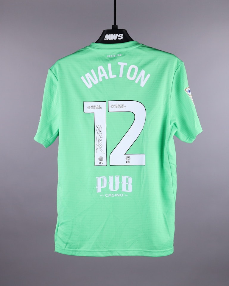 Jack Walton Preston North End shirt