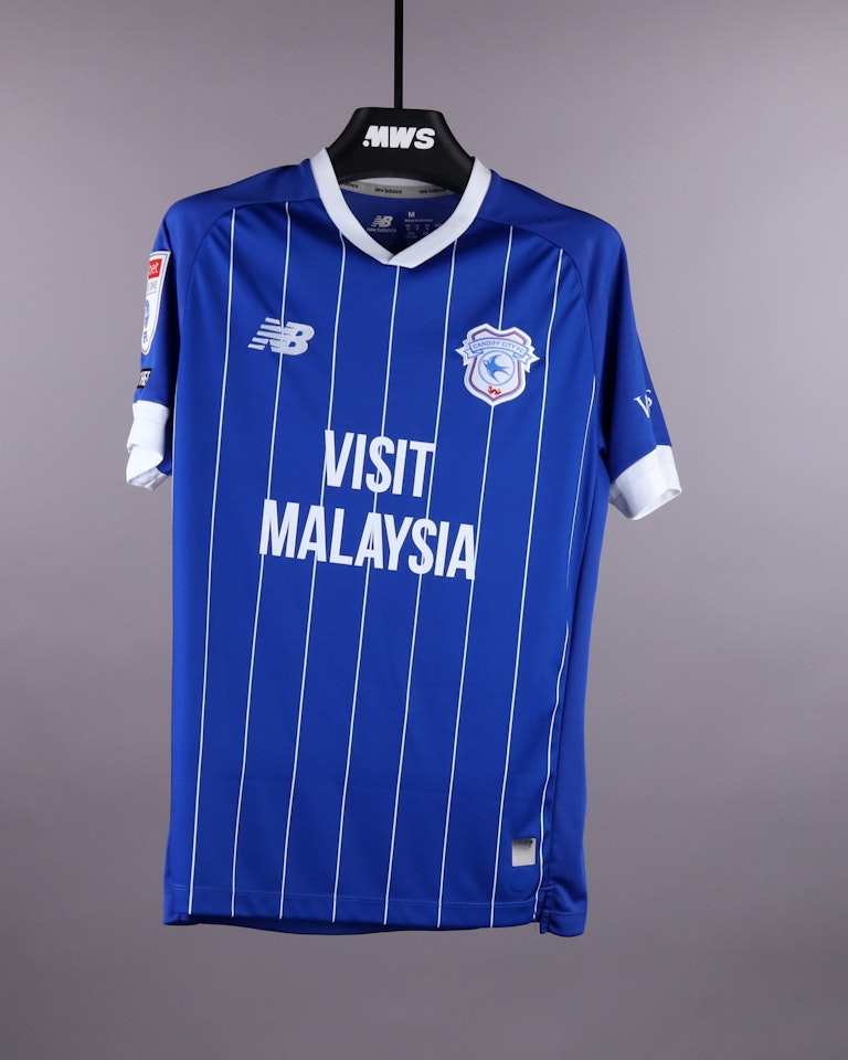 D. Lawlor Cardiff City FC shirt