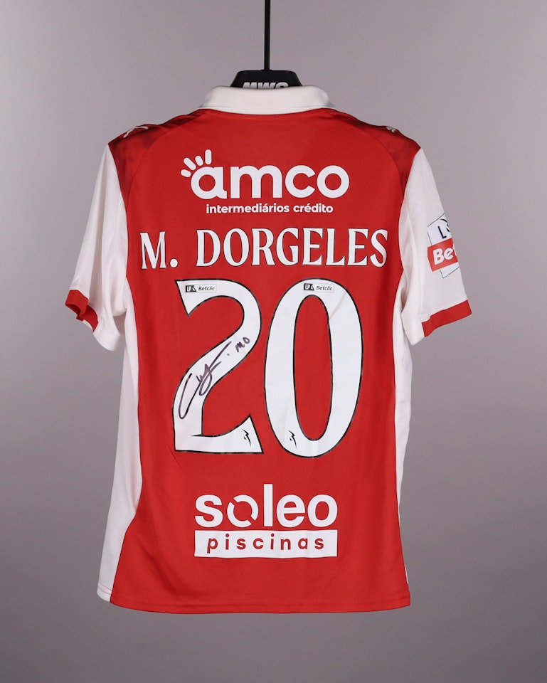 Mario Dorgeles SC Braga shirt