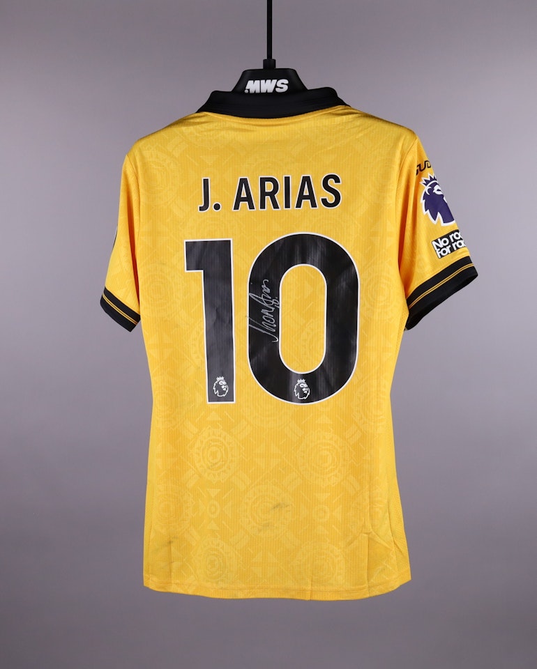 Jhon Arias Wolverhampton Wanderers shirt