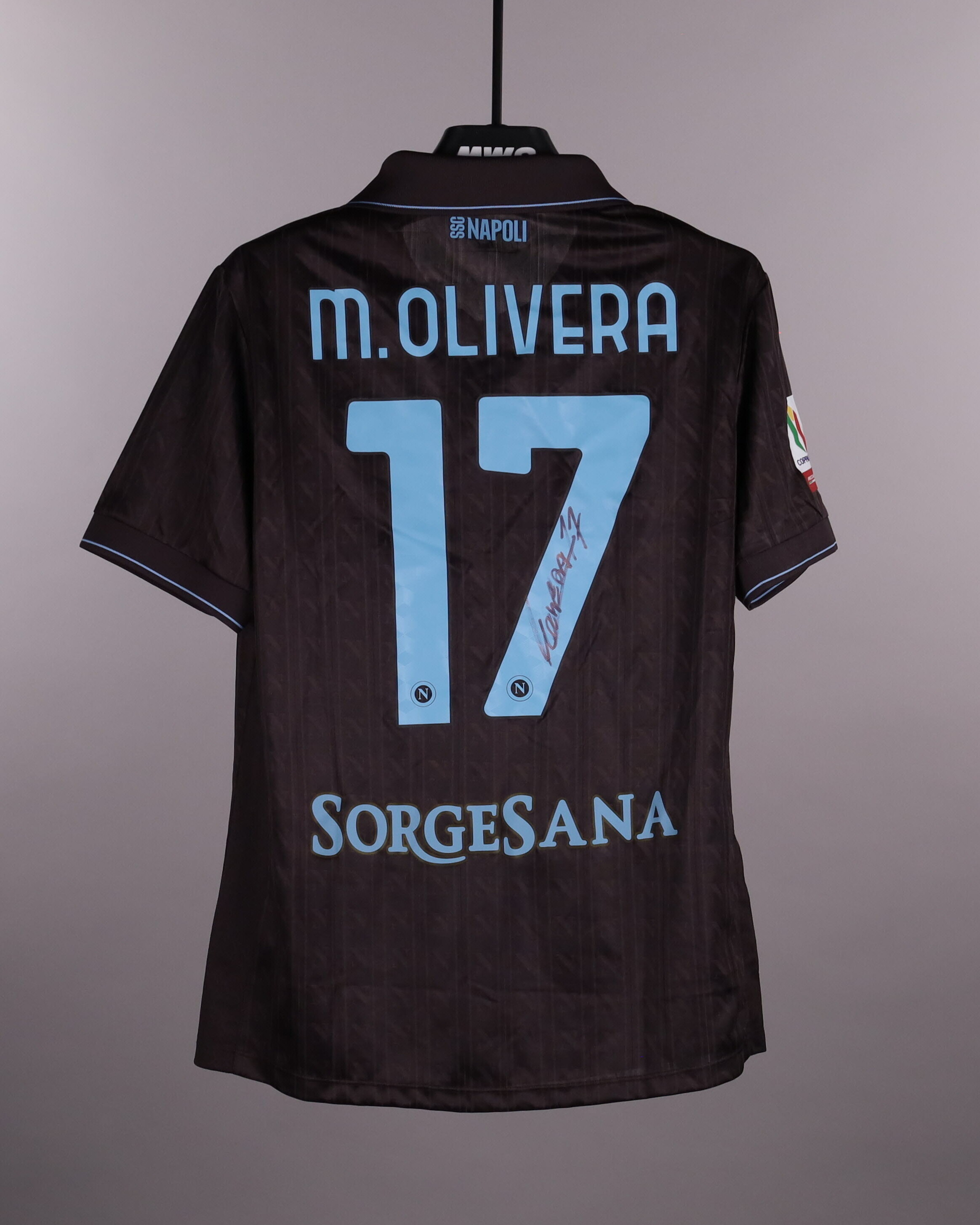 Mathías Olivera SSC Napoli shirt