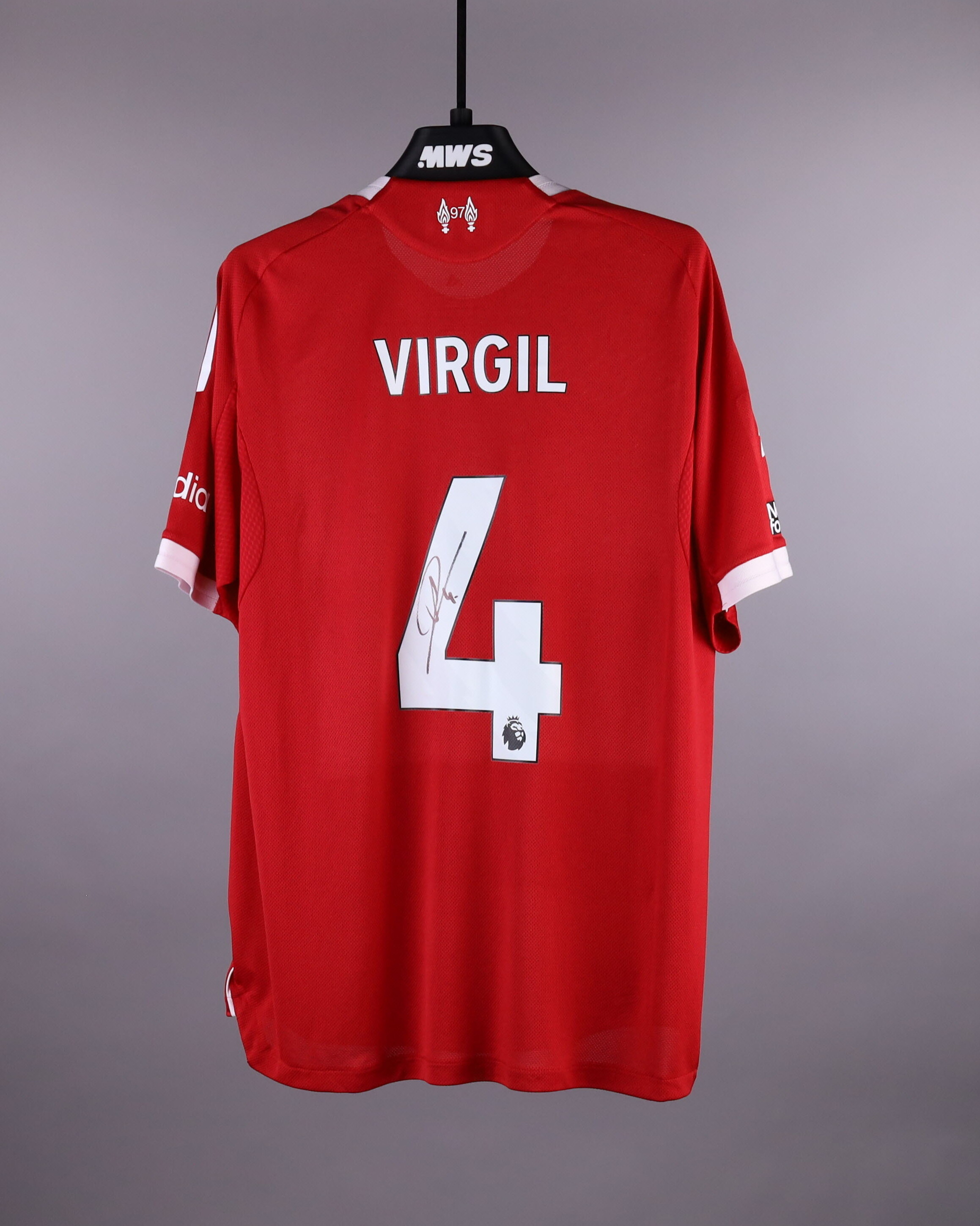 Virgil van Dijk | Liverpool - Sunderland | MatchWornShirt