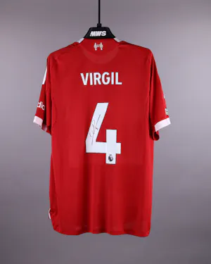 Virgil van Dijk Liverpool shirt
